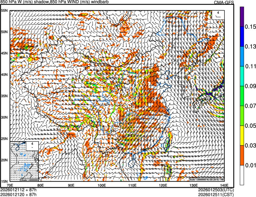 01/21 12时 +087小时