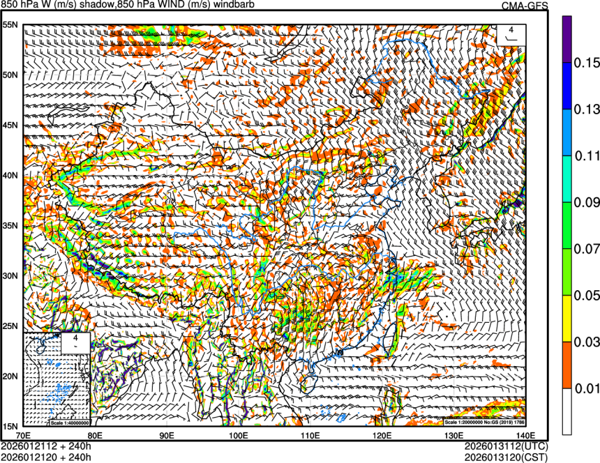 01/21 12时 +240小时