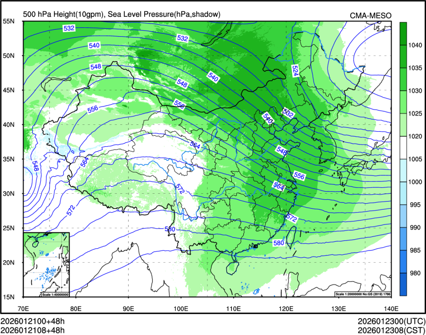 01/21 08时 +048小时