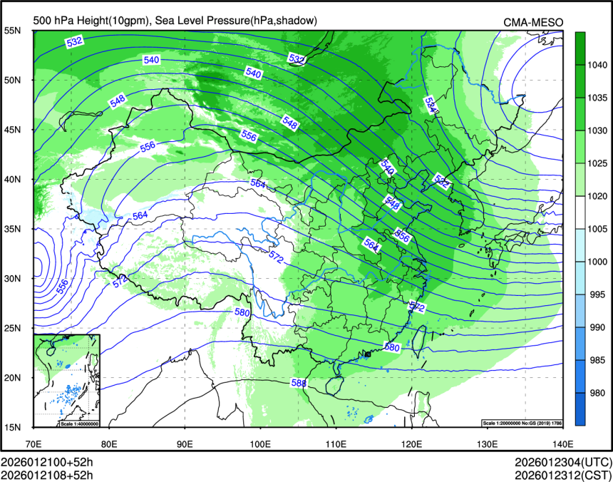 01/21 08时 +052小时