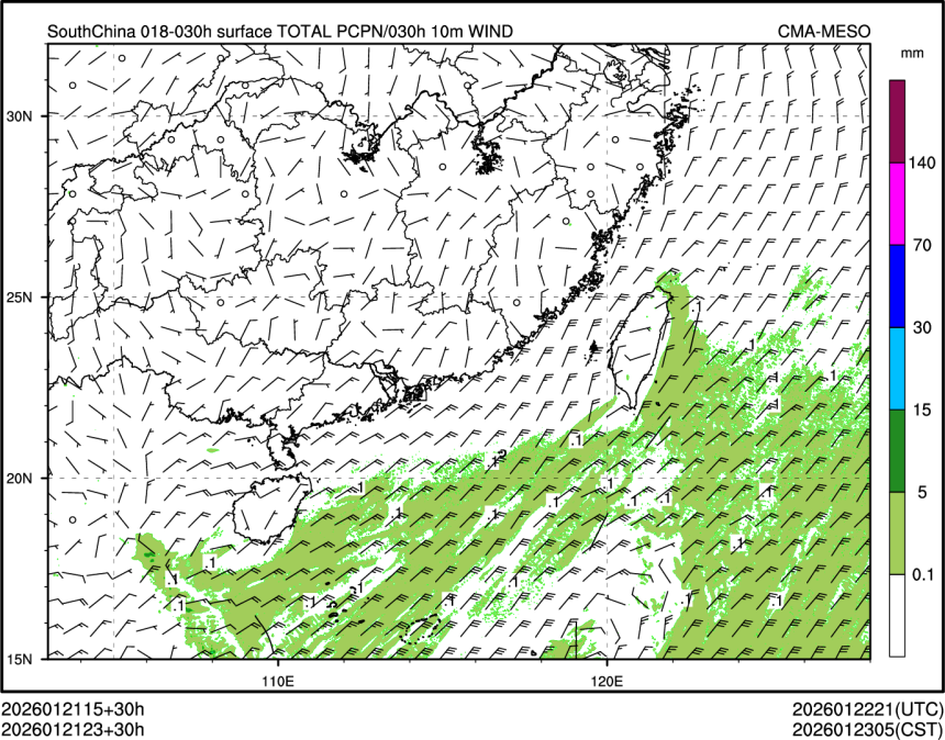 01/21 23时 +030小时