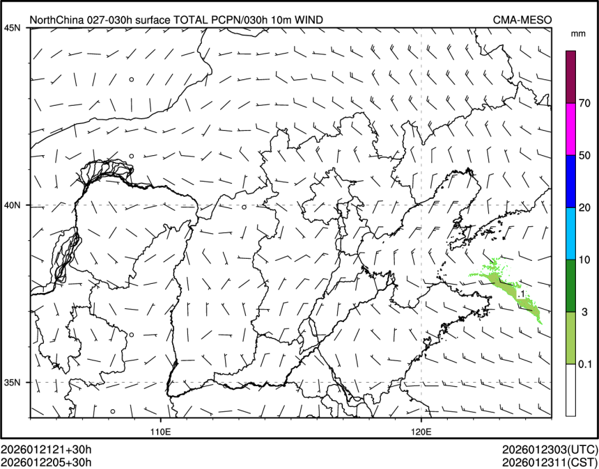 01/22 05时 +030小时