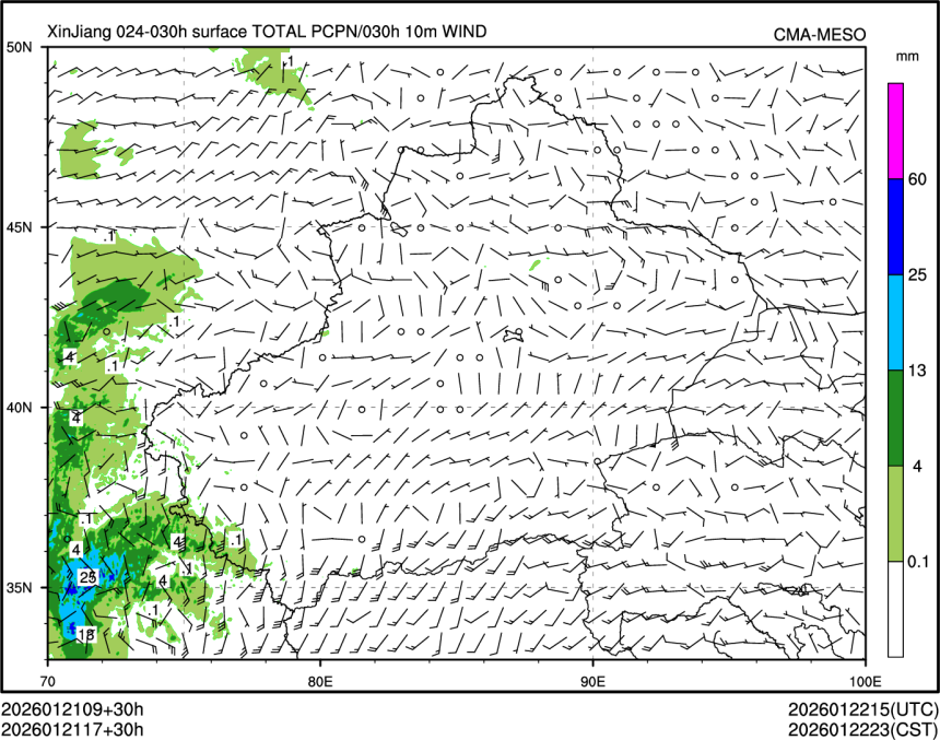 01/21 17时 +030小时