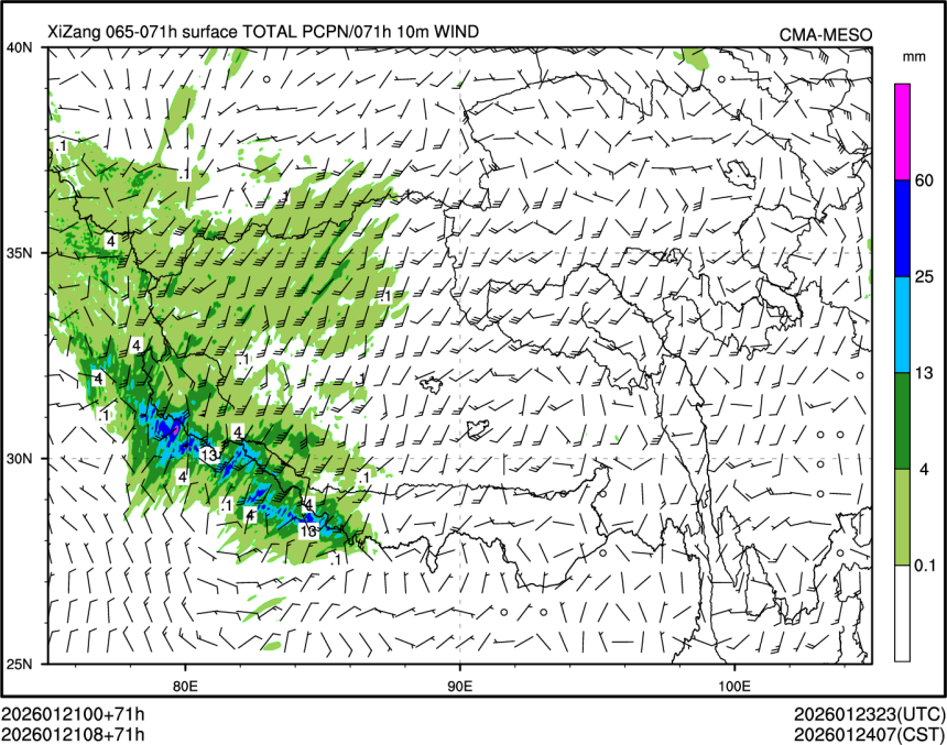 01/21 08时 +071小时