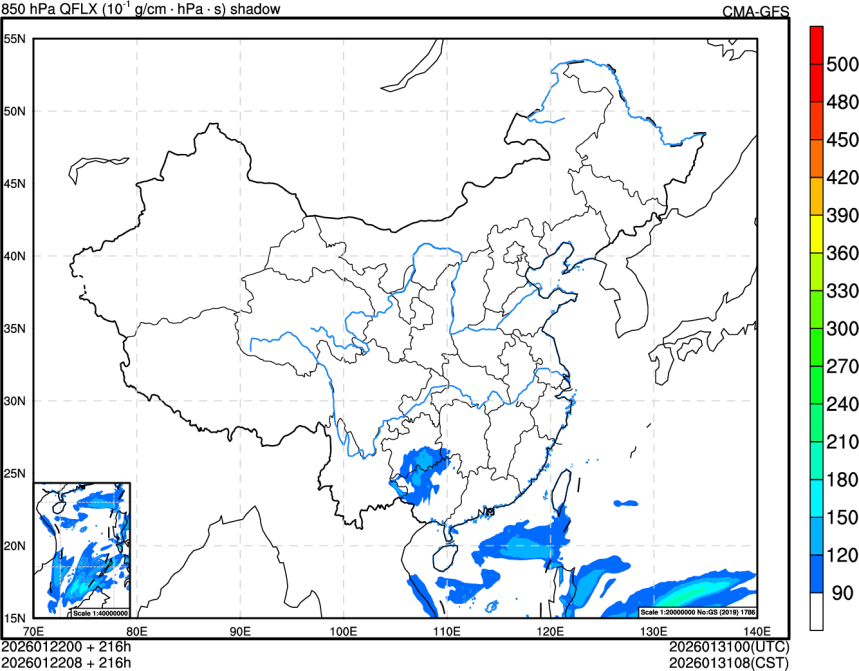 01/22 00时 +216小时