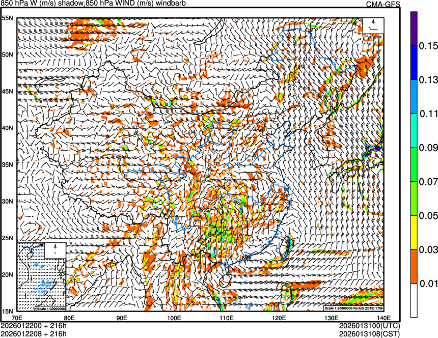 01/22 00时 +216小时