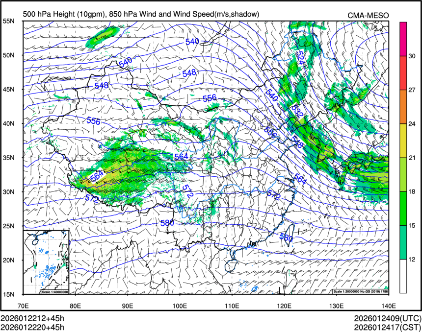 01/22 20时 +045小时