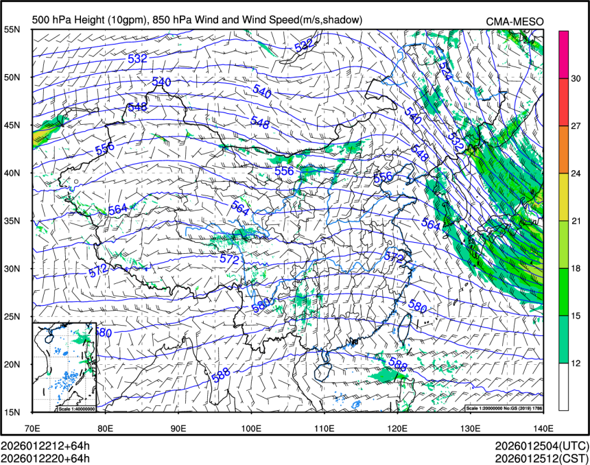 01/22 20时 +064小时