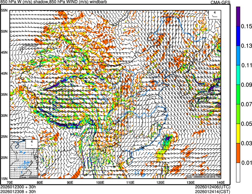 01/23 00时 +030小时