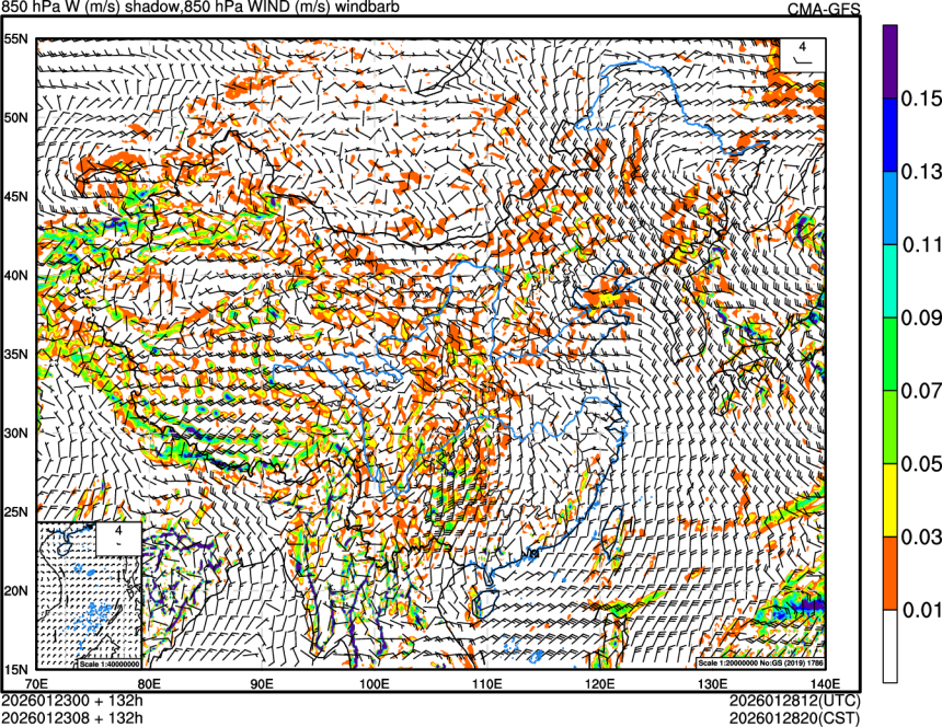 01/23 00时 +132小时