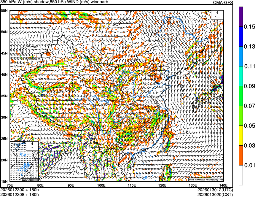 01/23 00时 +180小时