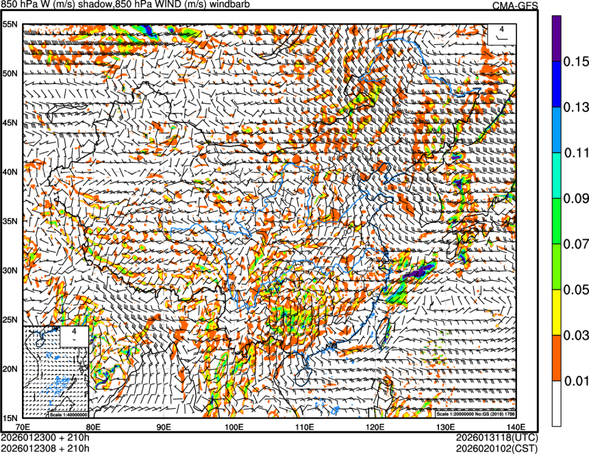 01/23 00时 +210小时