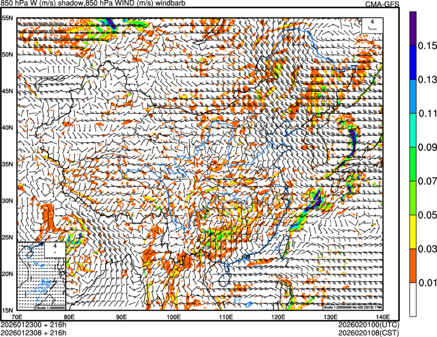 01/23 00时 +216小时