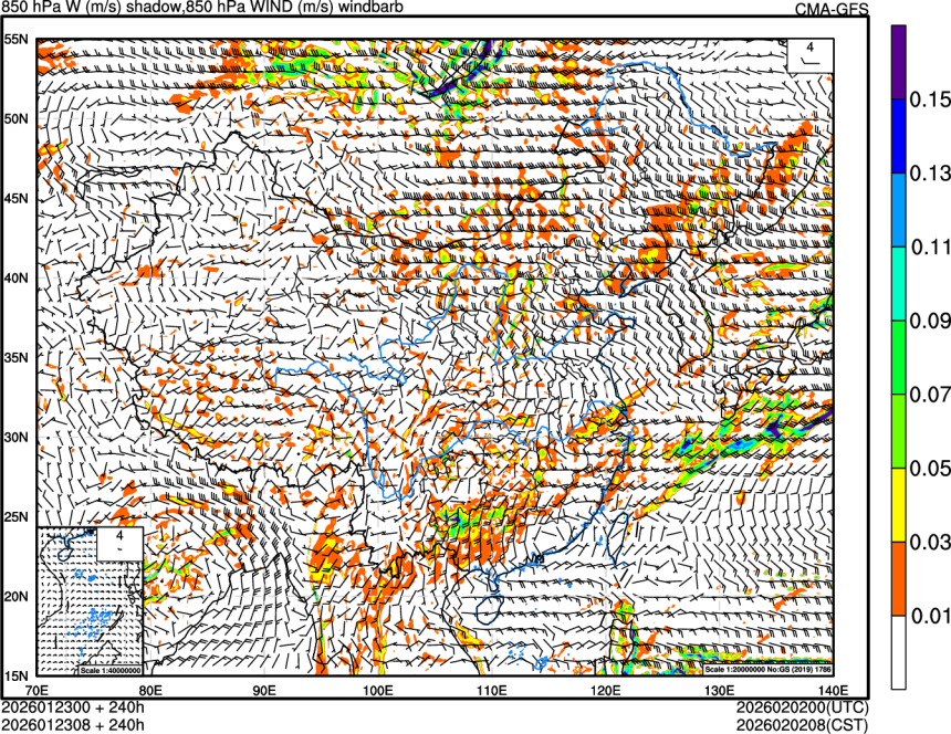 01/23 00时 +240小时