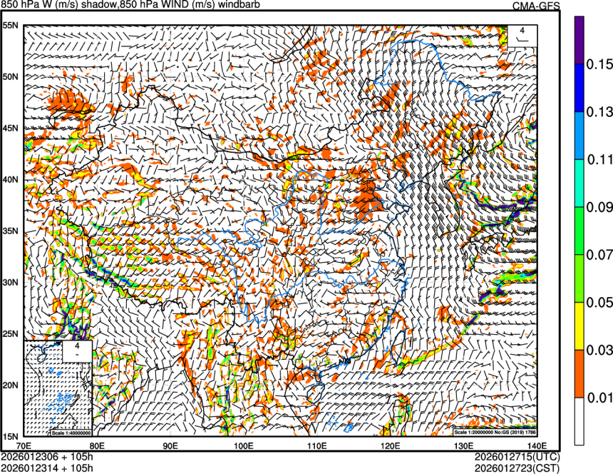 01/23 06时 +105小时