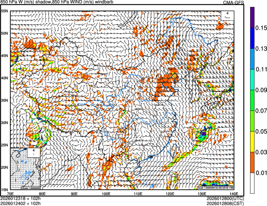 01/23 18时 +102小时