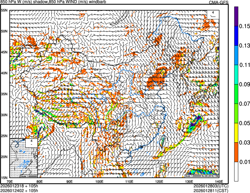 01/23 18时 +105小时