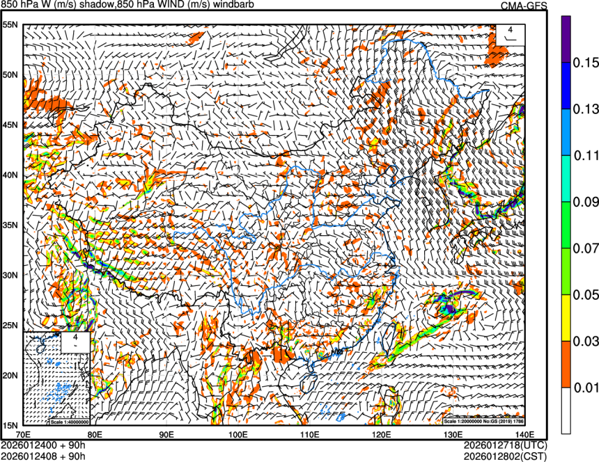 01/24 00时 +090小时