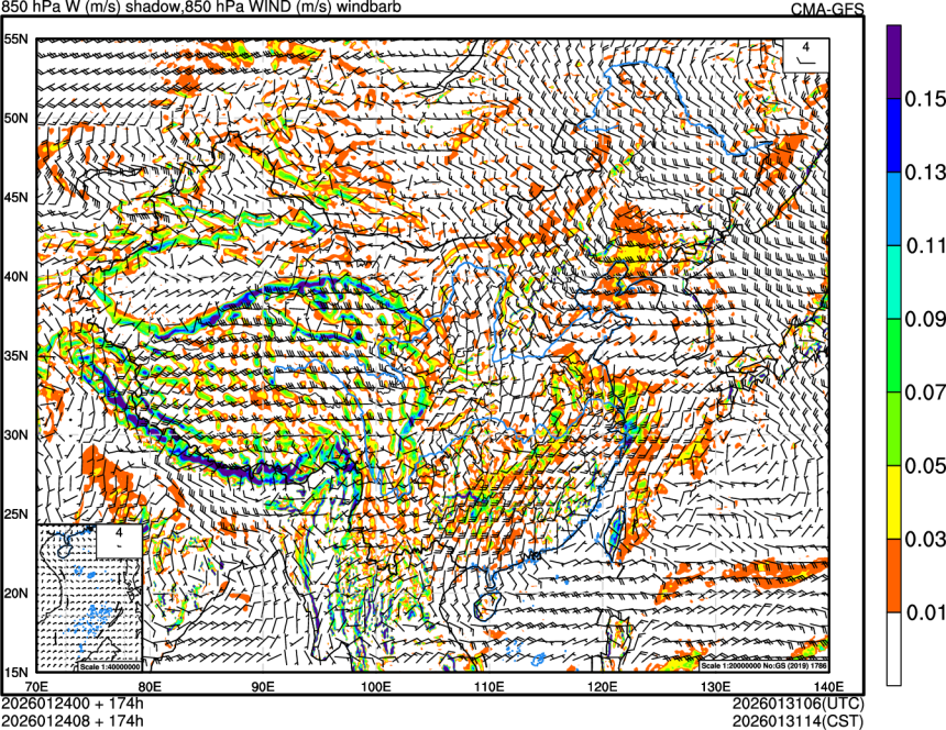 01/24 00时 +174小时