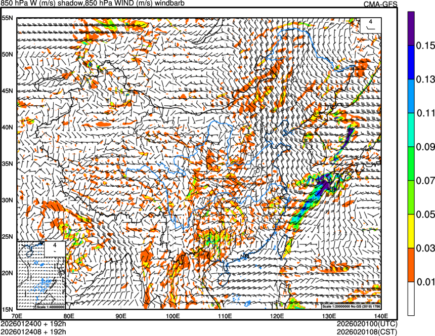 01/24 00时 +192小时