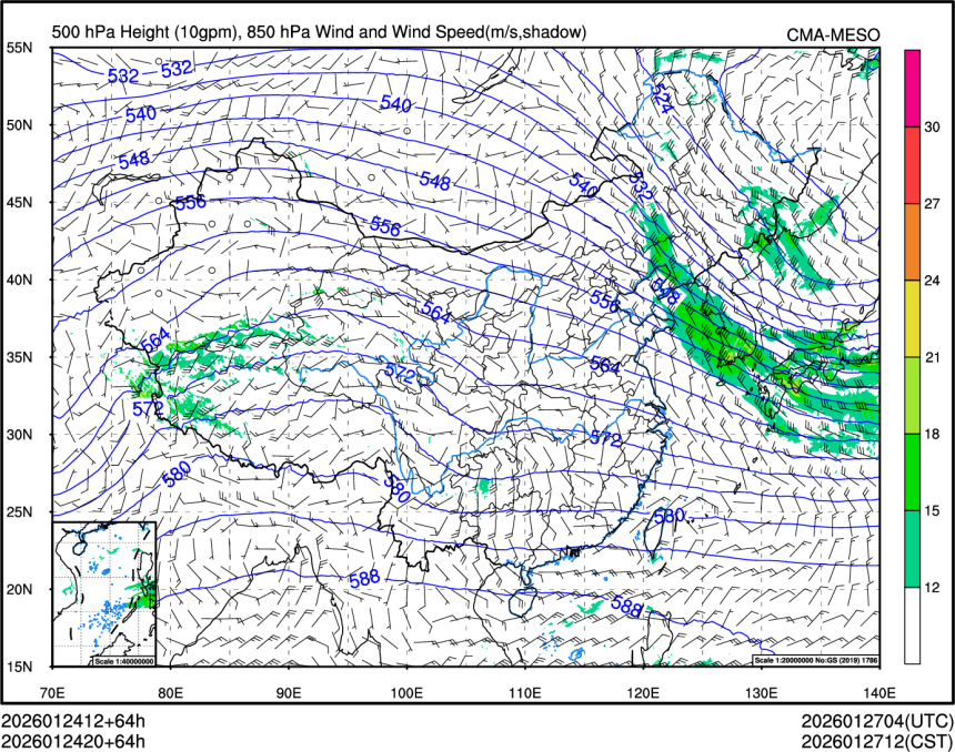01/24 20时 +064小时