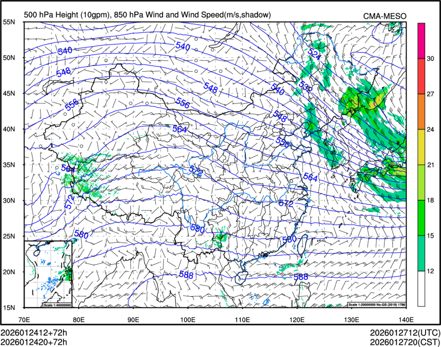 01/24 20时 +072小时