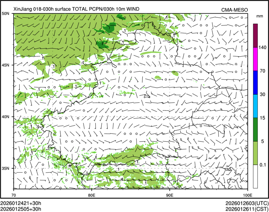 01/25 05时 +030小时