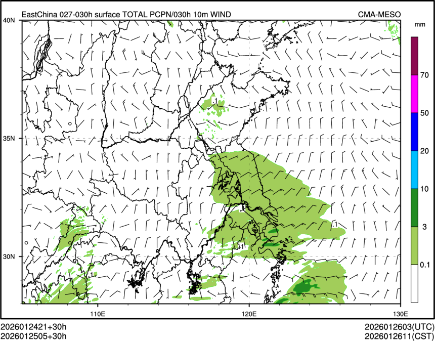 01/25 05时 +030小时