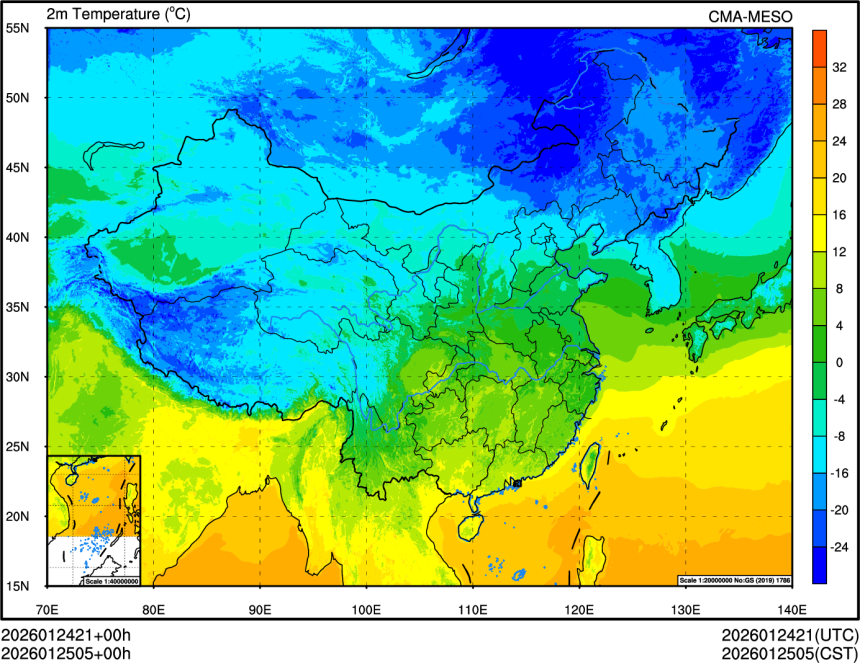 01/24 21时 +000小时