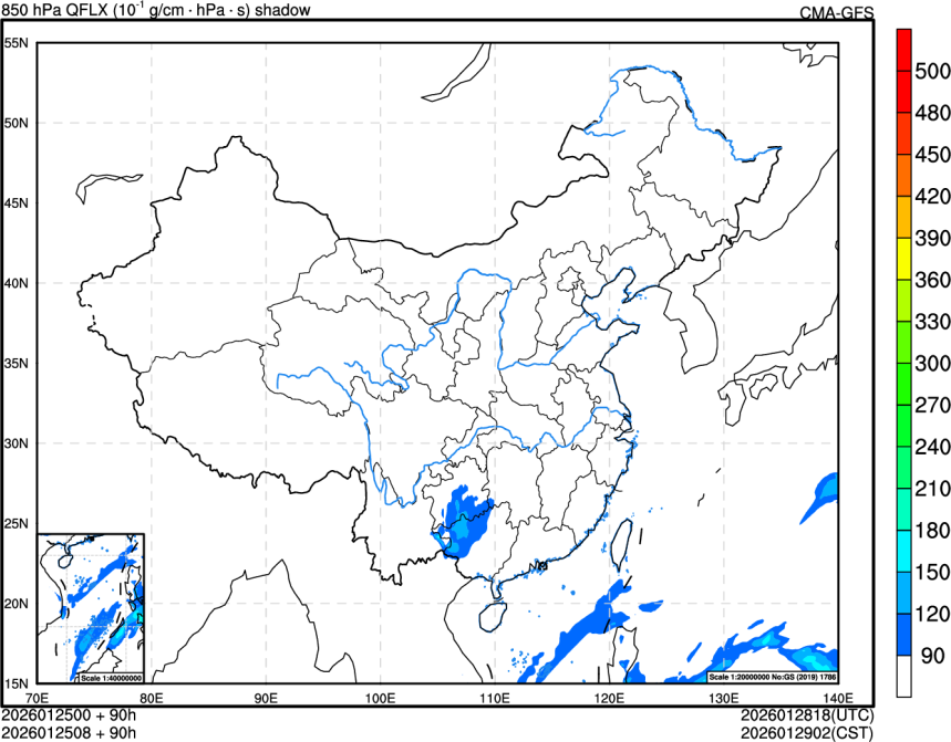 01/25 00时 +090小时