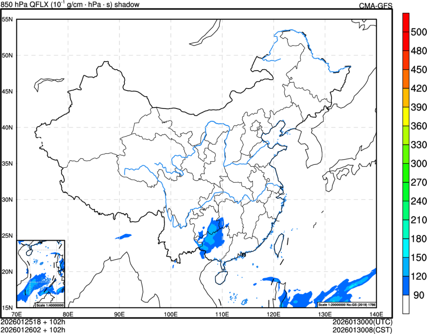 01/25 18时 +102小时