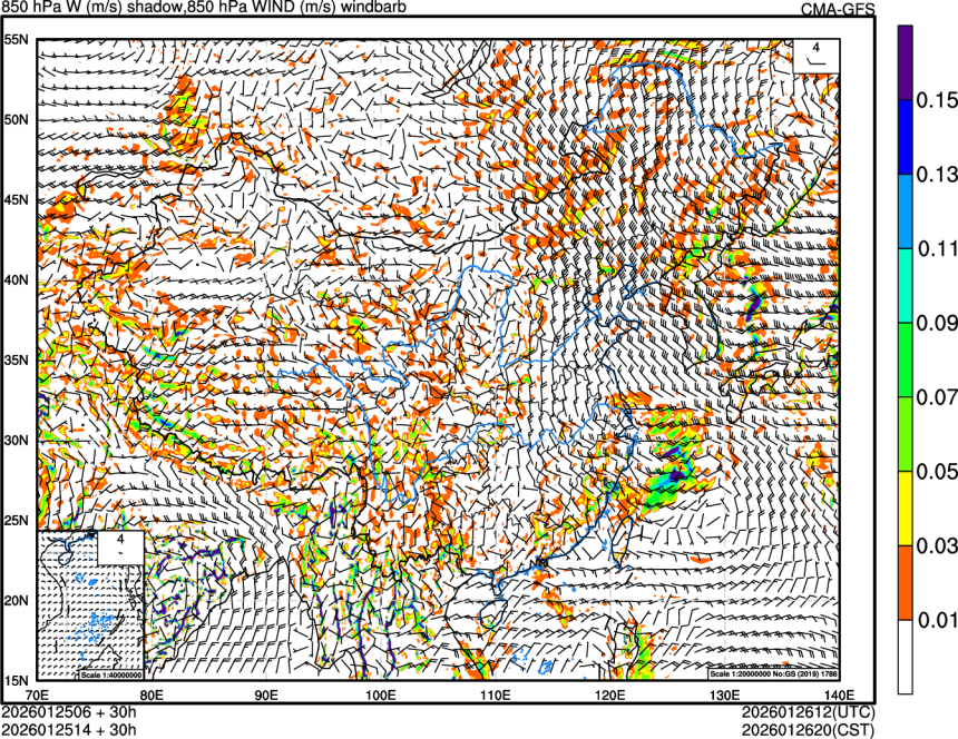 01/25 06时 +030小时