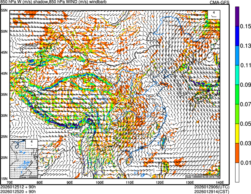01/25 12时 +090小时