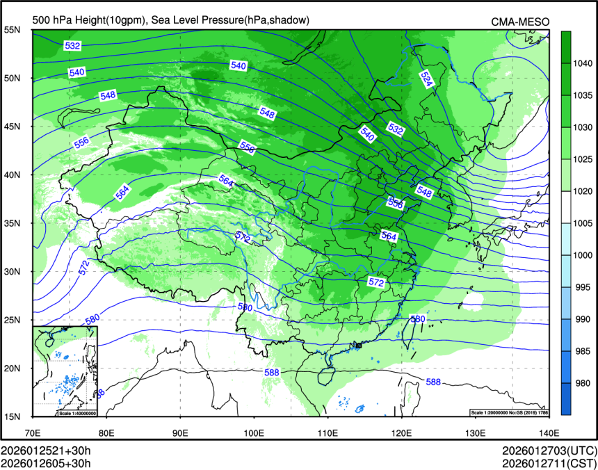 01/26 05时 +030小时