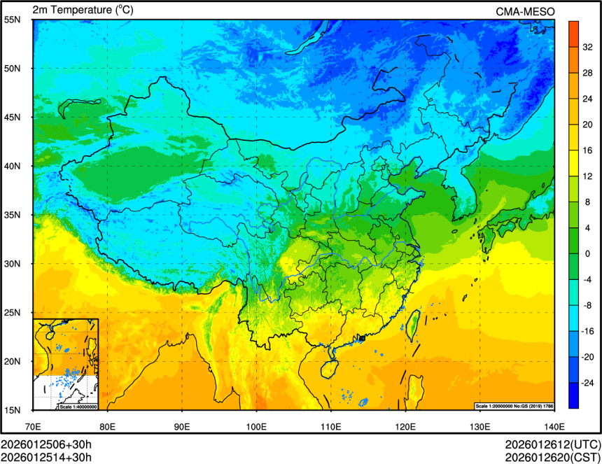 01/25 06时 +030小时