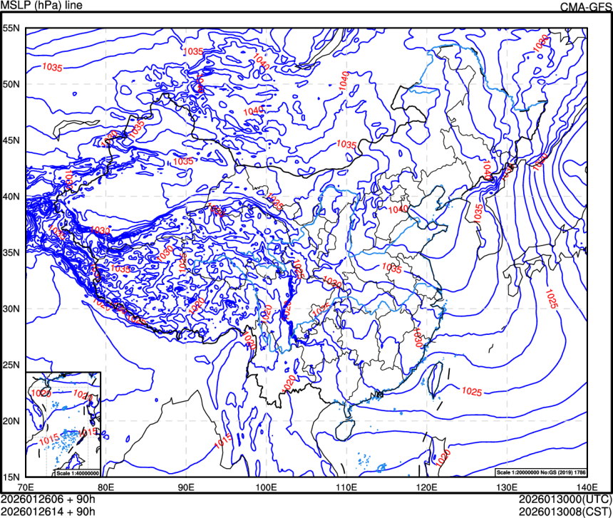 01/26 06时 +090小时