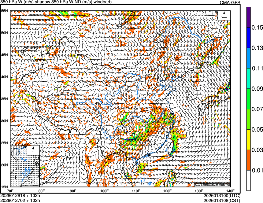 01/26 18时 +102小时