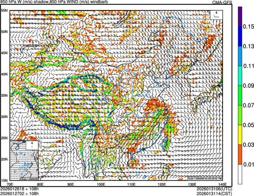 01/26 18时 +108小时