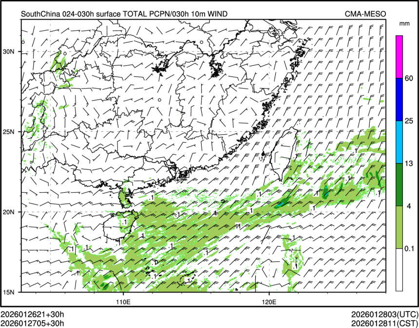 01/27 05时 +030小时