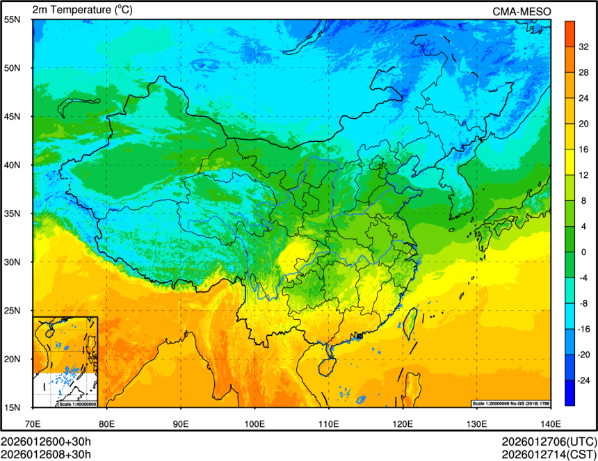 01/26 00时 +030小时