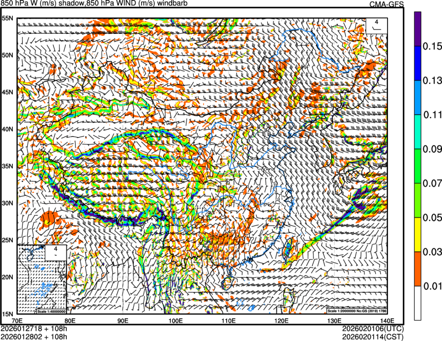 01/27 18时 +108小时