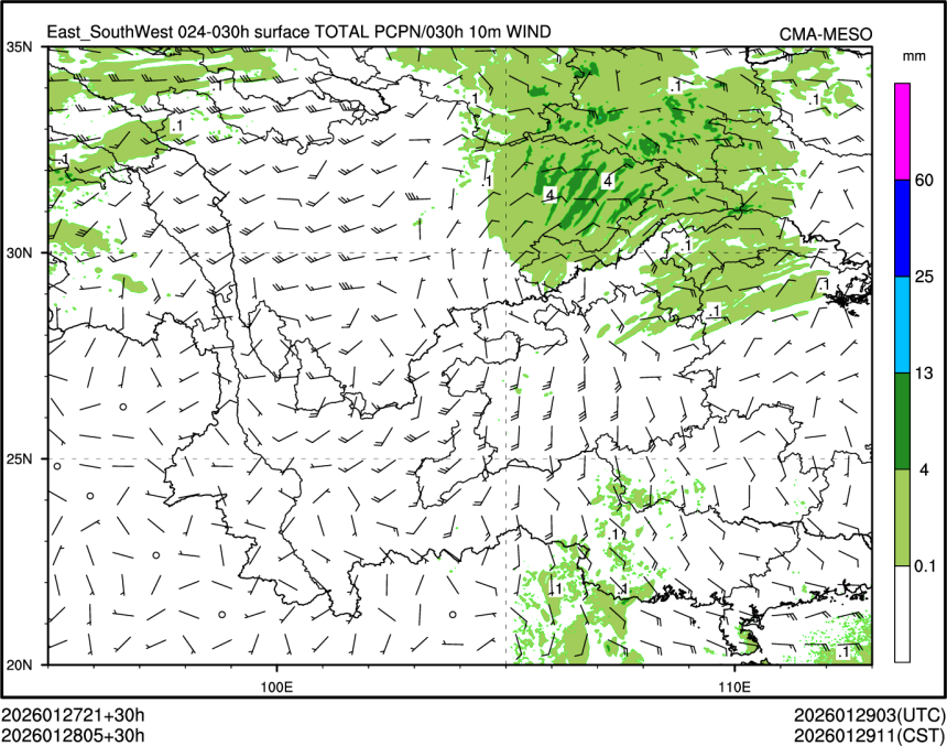 01/28 05时 +030小时