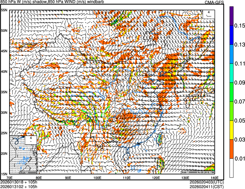 01/30 18时 +105小时