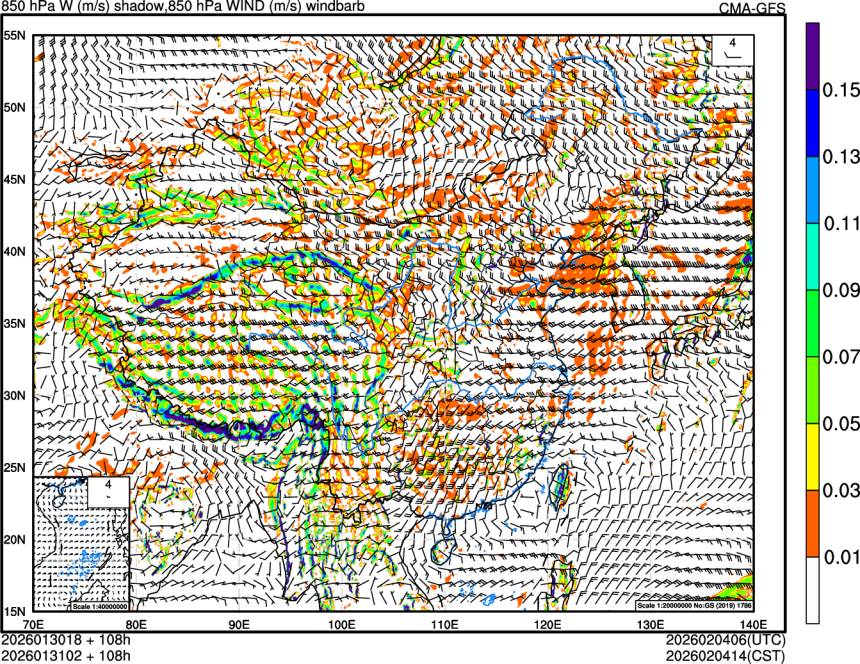 01/30 18时 +108小时