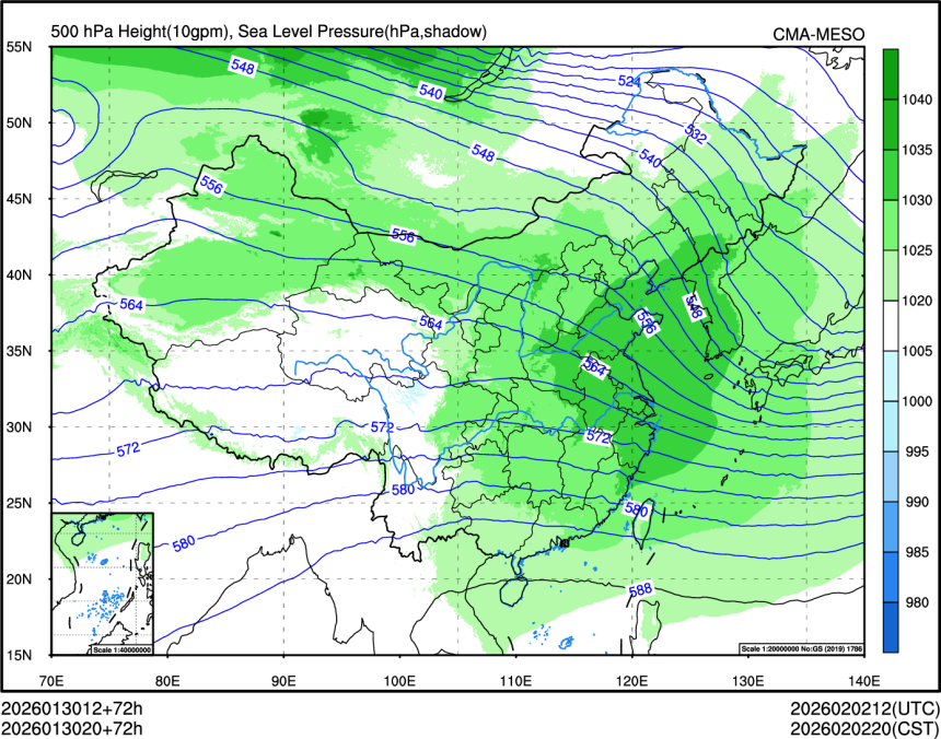 01/30 20时 +072小时