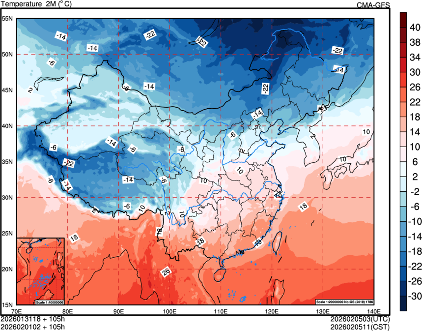 01/31 18时 +105小时
