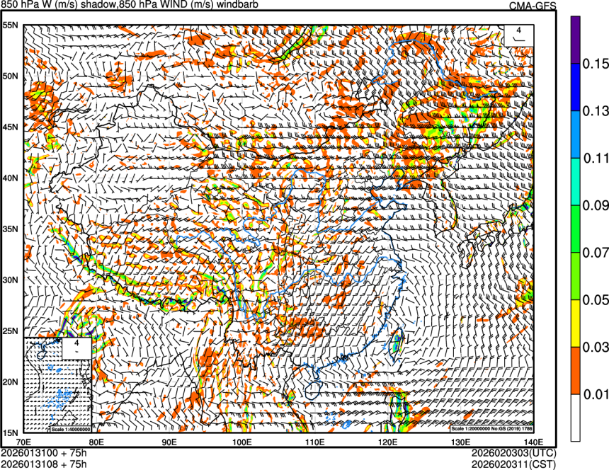 01/31 00时 +075小时