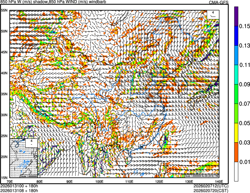 01/31 00时 +180小时