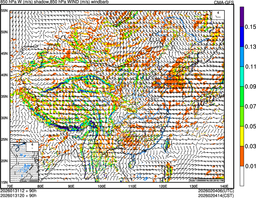 01/31 12时 +090小时