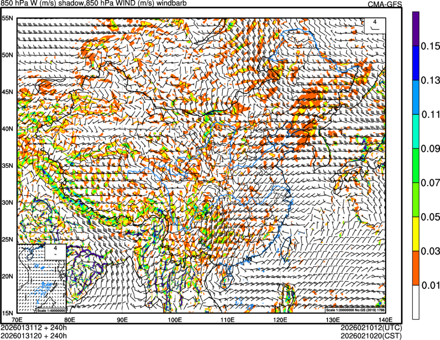 01/31 12时 +240小时